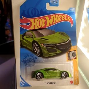 2017 Acura NSX Honda JDM Hot Wheels Turbo Series 5/5 Lime Green